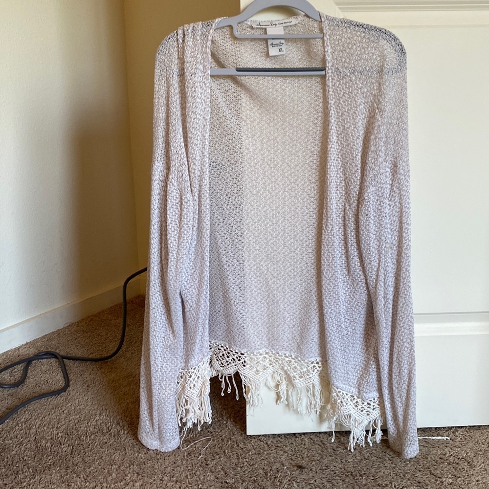Off white pink tone sweater
